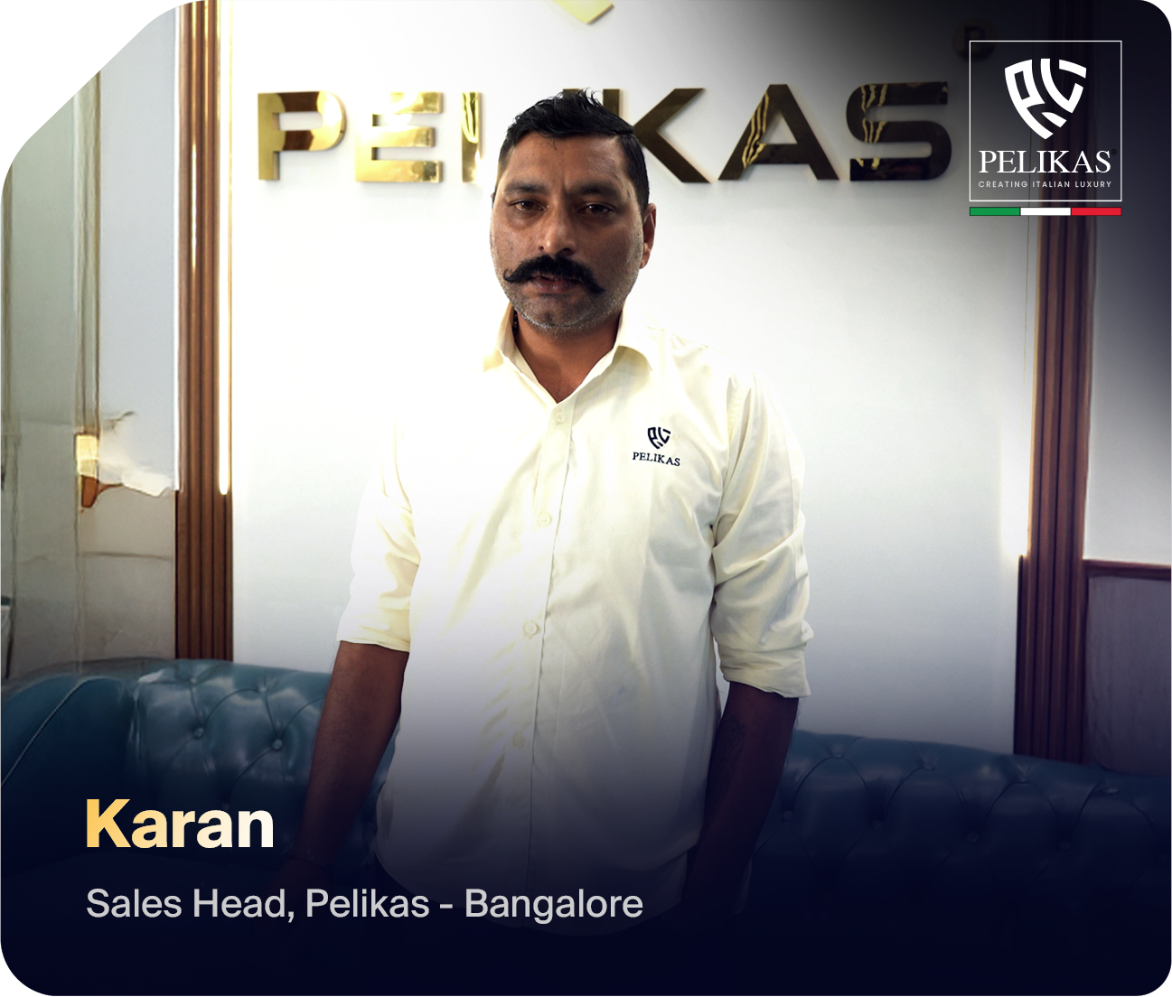 Pelikas, Italian Leather Sofa - Bangalore